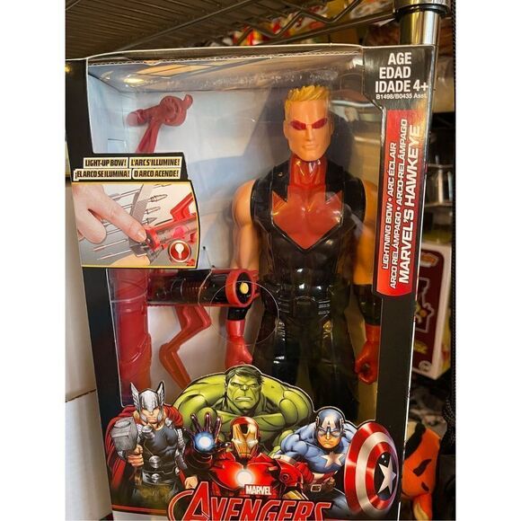 Marvel Legends Hawkeye Action Figure Titan Hero Series Lightening Bow 12" NIB - Picture 2 of 6